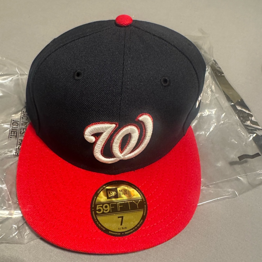 Washington Nationals New Era Fitted Hat